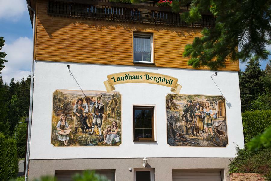 Landhaus Bergidyll Bärenstein Zewnętrze zdjęcie