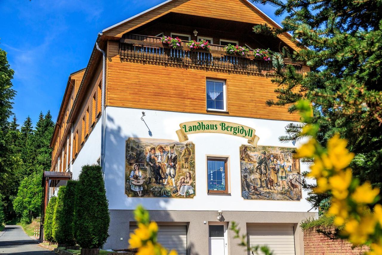 Landhaus Bergidyll Bärenstein Zewnętrze zdjęcie