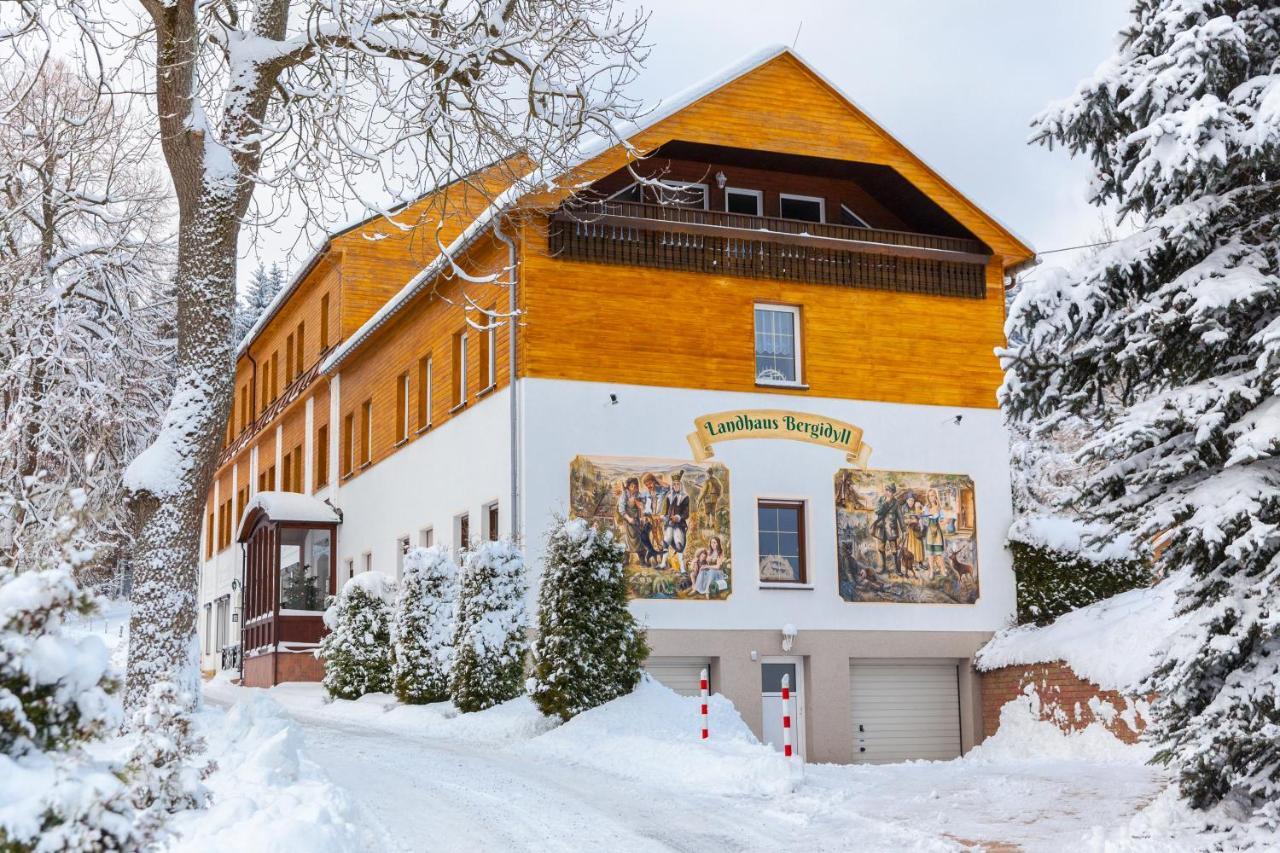 Landhaus Bergidyll Bärenstein Zewnętrze zdjęcie